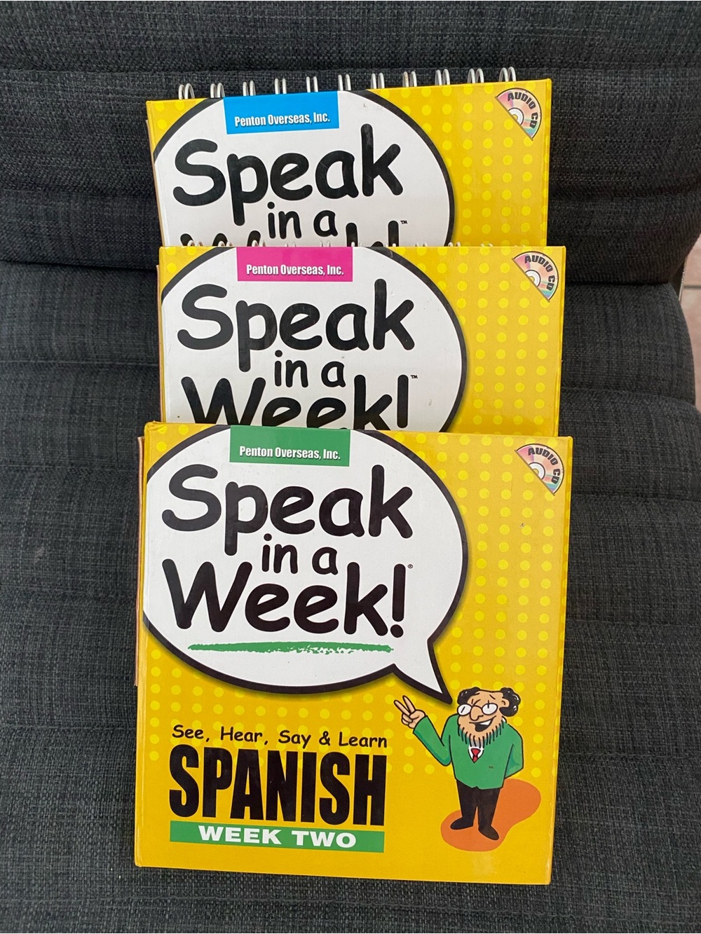 Speak in a Week! Spanish - Bright Yellow Set
